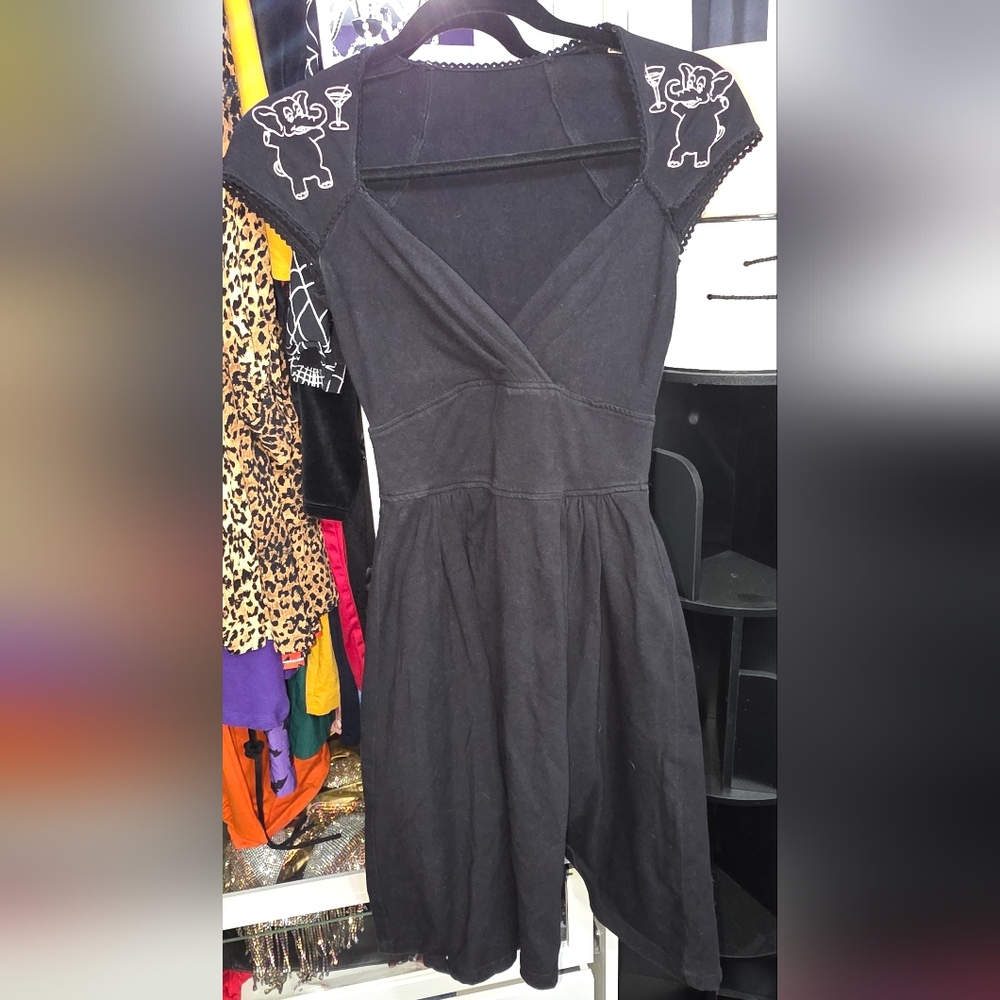 Pinup Couture Tipsy Elephant Luscious Dress Small